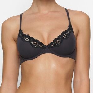 Skims Unlined Laced Bra
